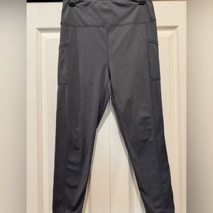 EUC- Fundamental Performance Women’s Leggings. Size Large. Grey.